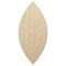 Cute Leaf Unfinished Wood Shape Piece Cutout for DIY Craft Projects